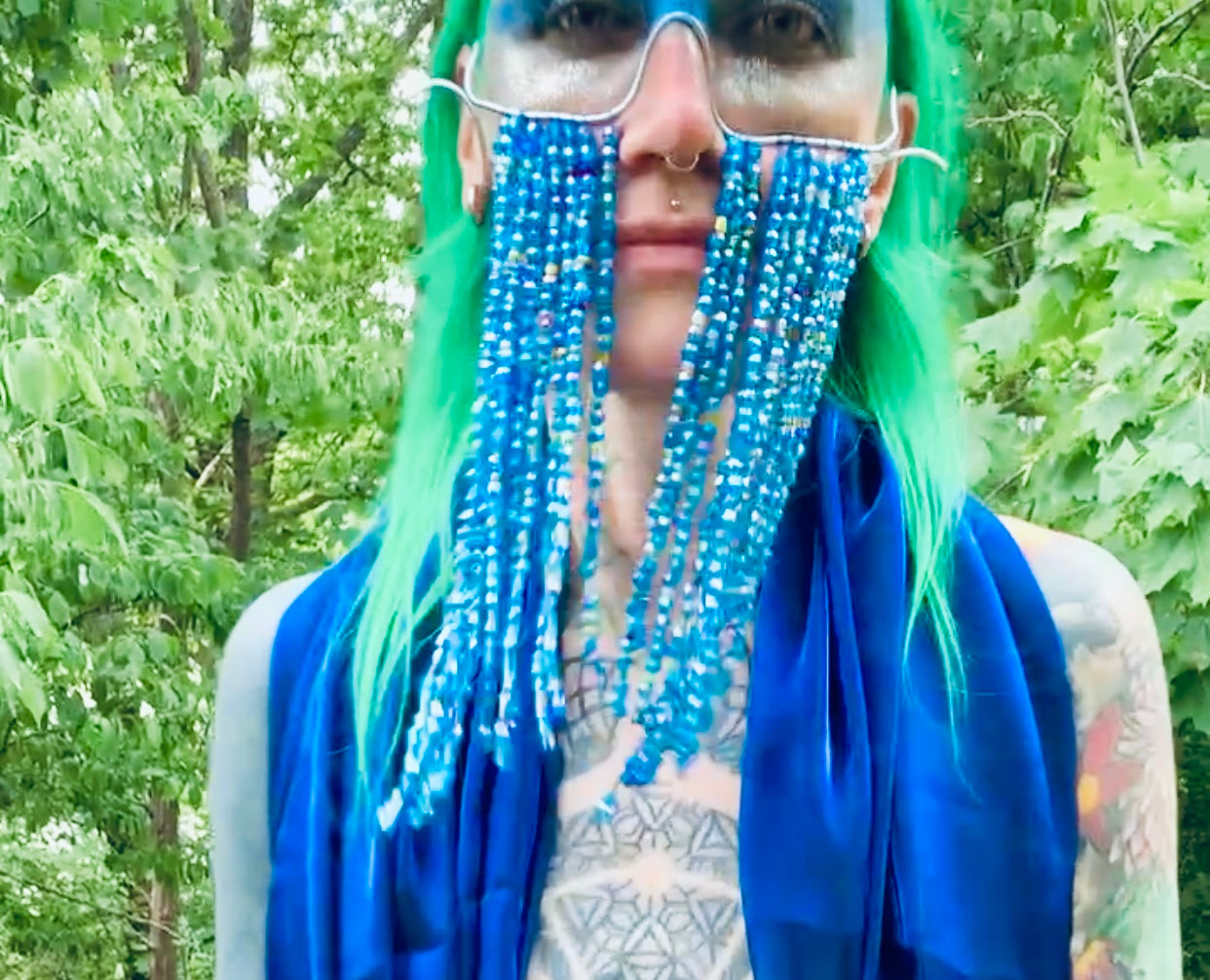 Pearl face jewelry